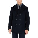 Peacoat uomo in lana e cashmere