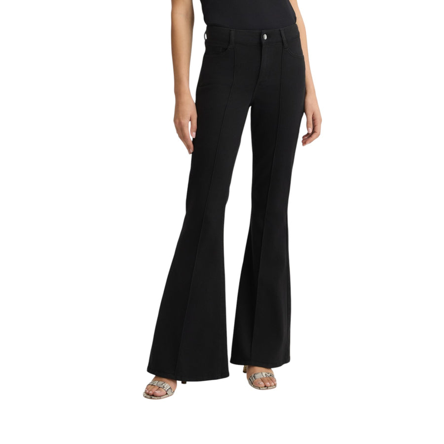Jeans donna flare neri