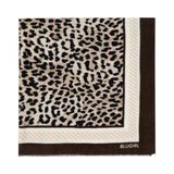 Stola donna con stampa animalier