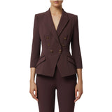 Giacca donna in doppio crêpe