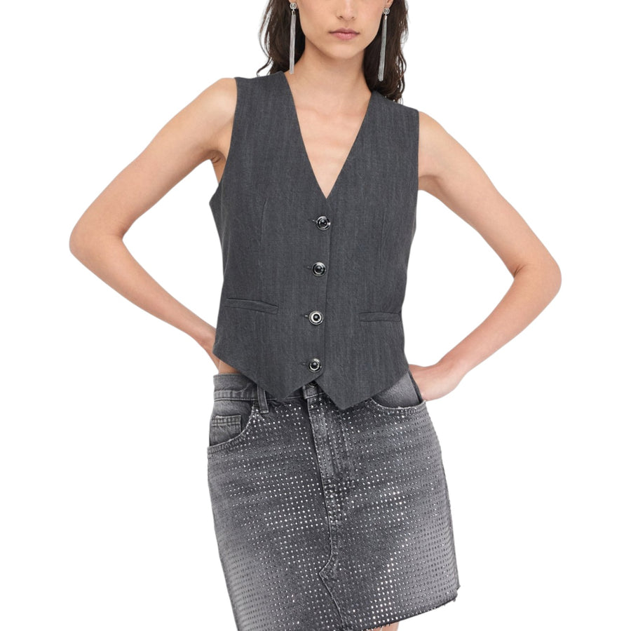 Gilet donna in denim