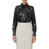 Camicia donna con stampa cocco