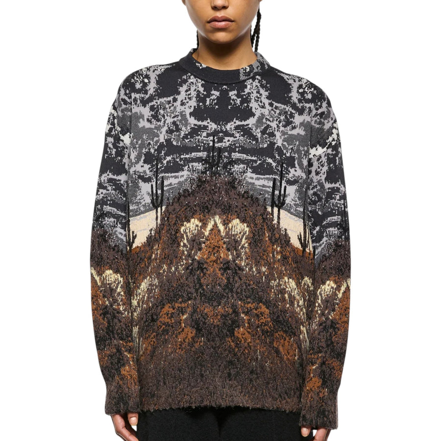 Maglia donna jacquard Oniric Desert