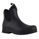 Stivale donna da pioggia con colletto in neoprene