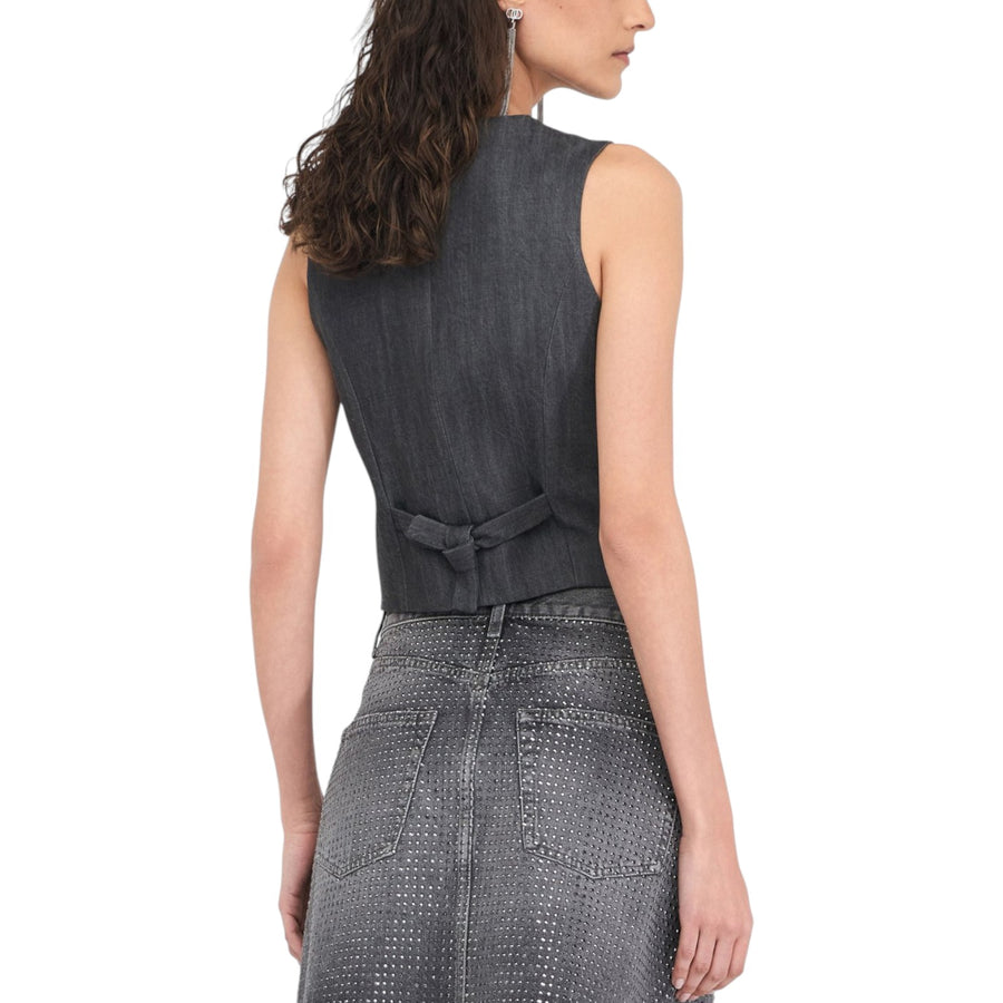 Gilet donna in denim