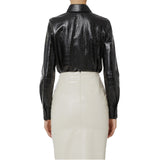 Camicia donna con stampa cocco