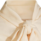 Camicia donna wide fit in crepe de chine e seta e acetato