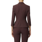 Giacca donna in doppio crêpe