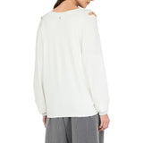 Maglia donna con castoni gioiello