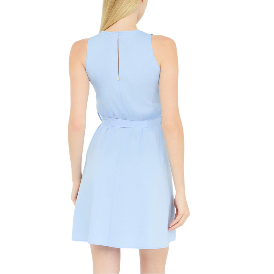 Vestito donna corto in popeline