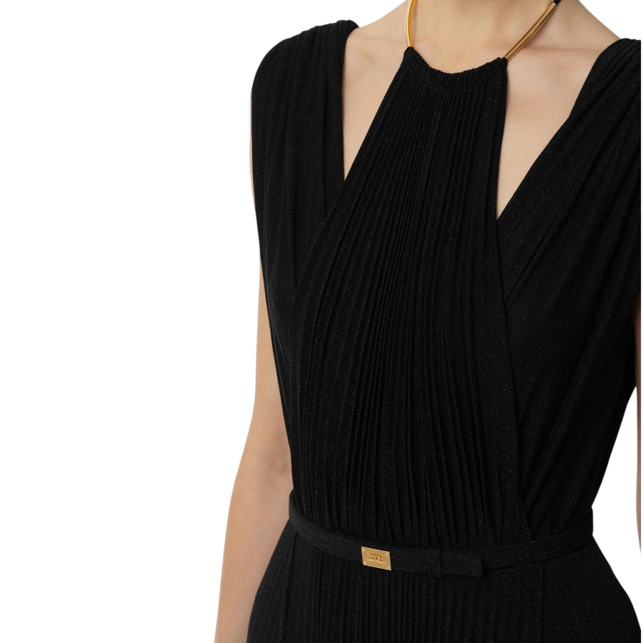 Abito donna Red Carpet in jersey lurex con cintura