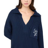 Abito donna in maglia di lana