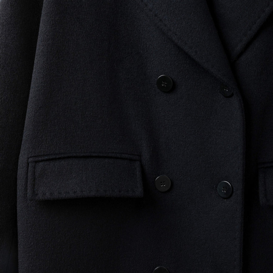 Cappotto donna doppiopetto in panno