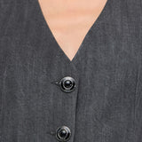 Gilet donna in denim