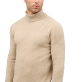Dolcevita uomo in lana e cashmere mouliné