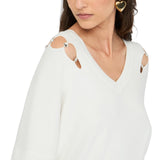 Maglia donna con castoni gioiello