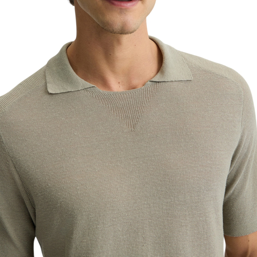 T-shirt da uomo color salvia