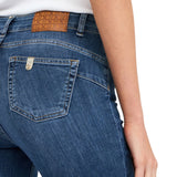 Jeans donna flare a vita alta