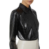 Camicia donna con stampa cocco