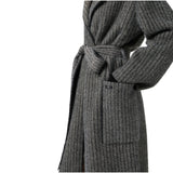 Cappotto donna in misto lana con cintura