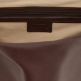 Borsa Clutch a spalla grande in pelle con logo Love Birds