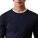 Maglia uomo stonewash in lana merino