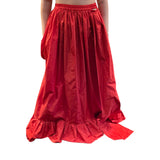 Gonna donna lunga con drappeggio