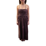 Abito donna lungo con spalline sottili