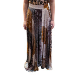 Gonna donna lunga con stampa bandana