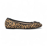 Ballerine donna stampa animalier con logo Love Birds