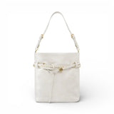 Borsa a spalla media Bucket Belt Bag in pelle