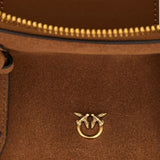 Borsa grande a spalla Escape Bag Horizontal in camoscio