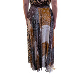 Gonna donna lunga con stampa bandana