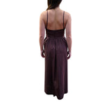 Abito donna lungo con spalline sottili