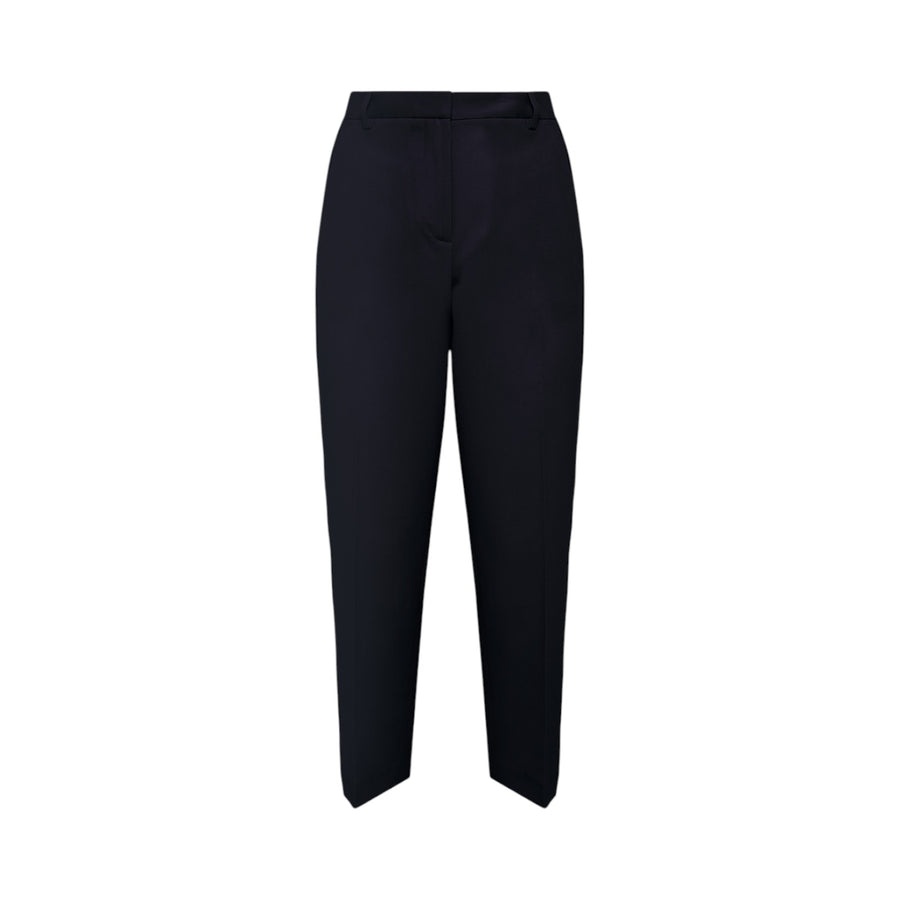 Pantaloni donna a sigaretta in flanella