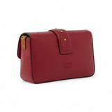 Borsa donna a spalla piccola Mini Love Bag Slouchy in pelle con doppia tracolla