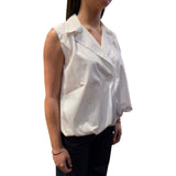 Camicia donna senza maniche