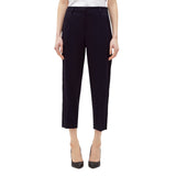 Pantaloni donna a sigaretta in flanella