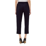 Pantaloni donna a sigaretta in flanella