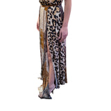 Gonna donna lunga con stampa bandana