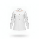 Camicetta donna a collo alto
