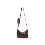 Borsa donna hobo piccola con catena