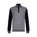 Maglia uomo in lana con zip