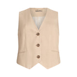 Gilet donna con dettaglio in pizzo
