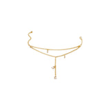 Cavigliera donna con charms