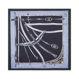 Foulard donna piccolo con stampa