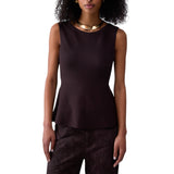 Top donna con fiocco dietro