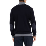 Maglia uomo in lana con zip