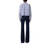 Jeans donna con zip gioiello