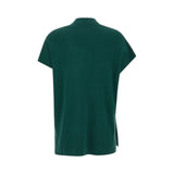 Gilet donna lungo con bottoni